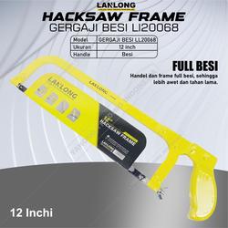 Gergaji Besi 12" inch Gagang Potong Hacksaw Frame