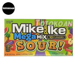 MIKE AND IKE MEGA MIX SOUR CHEWY CANDY 141 GR