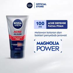 NIVEA MEN Facial Foam Oil Clear Acne Defense 100ml