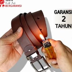ikat pinggang pria kulit asli Gesper Kulit Asli Original