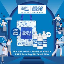 [LIMITED EDITION] POCARI SWEAT 350 ml Special Package Bintang SMA - Package 3 - 24 Btl Tote Bag
