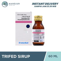 Trifed Sirup 60 mL - Obat Pilek Flu Karena Alergi