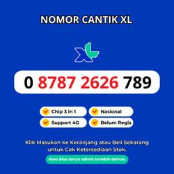 Nomor Cantik XL Axiata Seri ABAB CDCD Murah dan Rapi Support 4G LTE - Kartu Perdana XL Axiata Cantik Seri ABAB CDCD Murah Support 4G LTE