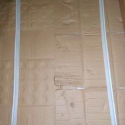 Gasket Karet Pintu Kulkas Aqua Knock Down Putih 97 x 52 cm Termasuk Magnet