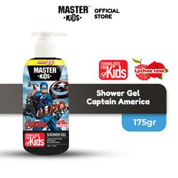 Master Kids Shower Gel Captain America Botol 175ml