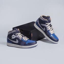 Air Jordan 1 Mid Craft Obsidian - 41