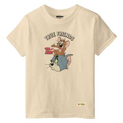 KEIDAN AUTHENTIC Baju Kaos Anak Laki-Laki Tom & Jerry True Friends Usia 2-12 Tahun Premium Cotton Combed 30S Comfortable & Stylish Fashion Katun