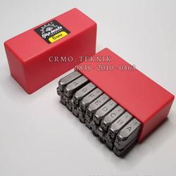 Tjap Mata Huruf Ketok 2 3 4 5 6 8 10 12 Mm Stamp Punch Letter Germany