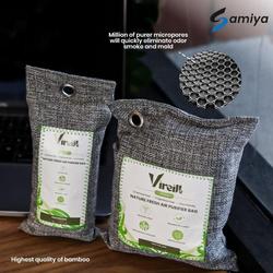 Vireille Natural Air Purifier Bag Bamboo Charcoal / Penyerap Bau Lembab Ruangan Pembersih Udara Alami