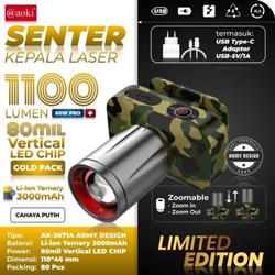 senter kepala headlamp Aoki AK-3685A
