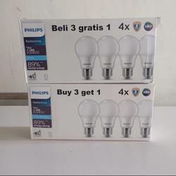 Lampu PHILIPS Radiant Line 7W PUTIH 6500K