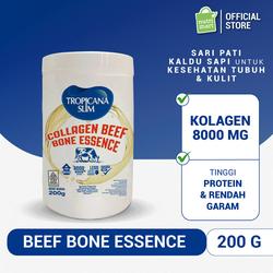Tropicana Slim Collagen Beef Bone Essence 200g - Sari Pati Sapi Rendah Garam & Tinggi Protein dengan Kolagen