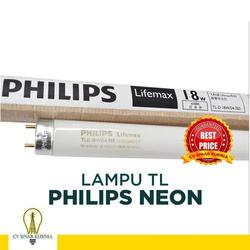 Lampu NEON TL-D Philips Lifemax 18Watt, 18W, 18 Watt, 18 W