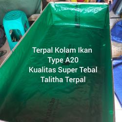 TERPAL KOLAM IKAN TYPE A20 150×100×25 Cm KUALITAS SUPER TEBAL