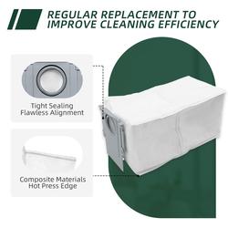 Roborock Q Revo / Q Revo Master / Q Revo MaxV / P10 / P10 Pro / P10S Pro Dustbag/ Kantung Debu Pengganti