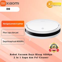 Xiaomi Robot Vacuum E10 2in1 Sapu dan Pel Cleaner Daya Hisap 4000pa