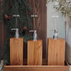 Wooden Soap Dispenser | Wadah Sabun Cair | Wadah Shampoo |