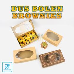 Box Dimsum / Kraft Food Grade /Box Kue Brownies 15x10x5 / Box Takoyaki