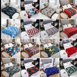 Selimut Bulu Dewasa Halus 125x185 cm Tanpa List Tepi