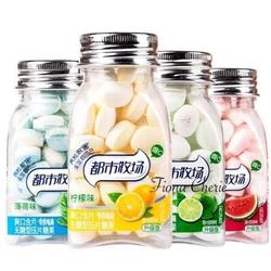 XINLE DOSMC PERMEN MINT RASA PEACH 38 gr / botol