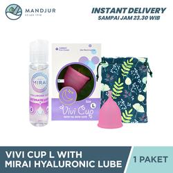 Vivi Cup L With Mirai Lube Pack