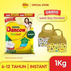 Nestle DANCOW FortiGro Instan Pouch 1kg FREE Lunch Bag