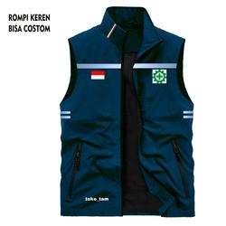 Ready Best seller!!! Rompi vest scotlight k3 safety first terbaru rompi vest outdoor k3 rompi kasual zipper keselamatan kerja rompi vest proyek lapangan
