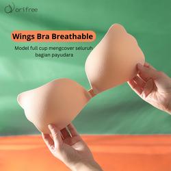【Orifree】Wings Bra Breathable - Push Up Bra Full Cup Kait Tanpa Tali