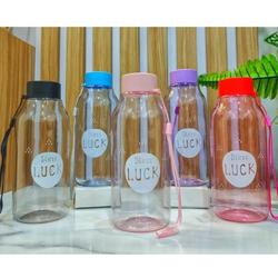 B (B188) BOTOL MINUM ANAK BPA FREE 350 ML / BOTTLE BLESS LUCK FREE TALI Plastik Kitchenware Water