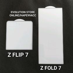 Samsung Z FLIP 7 5G Z FOLD 7 5G tempered glass anti gores kaca clear bagian depan dengan list hitam