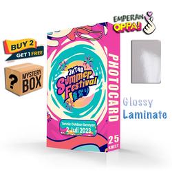 [Summer Festival] Photocard JKT 48 Isi 25 Pcs Dua Sisi Laminasi Hologram