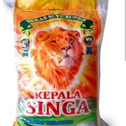 Beras kepala Singa 10kg freeongkir