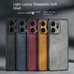 Premium Leather Hybrid Case For Oppo Find Reno X8 14 13 12 11 Biasa Pro 14F 13F 12F 11F 5G 4G Casing Slim Cover Soft Armor Softcase Kulit Hard