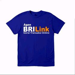 BISA COD Kaos Baju Agen BRILINK Gerai Transaksi Online Kaos Perusahaan