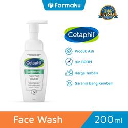 Cetaphil Face Wash Soothing Foam Botol 200 ml