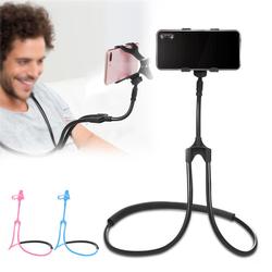 Lazy Neck Smartphone Holder Stand Mount 360 Rotation
