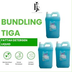Detergent Cair Fattah Bundling 3 Jerigen kemasan 5lt