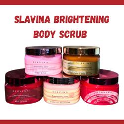 Slavina Brightening Body Scrub 300g/Lulur Badan