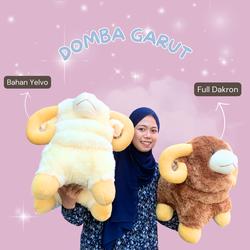 Boneka Domba Tanduk Ukuran All Size Bahan Bulu Lembut Berlabel SNI Dolls Toys