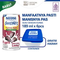 NESTLE GOODNES Kurma Kaleng 189ml x 6pcs Free Container