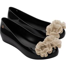 Sepatu Flat Wanita Melissa Ultragirl Springtime Ad Black/Beige
