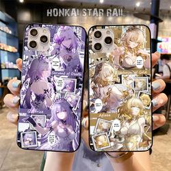 Casing Case Honkai Star Rail Aesthetic Semua Tipe HP - Custom Case Softcase Hardcase Glasscase - Hitam, Glossy