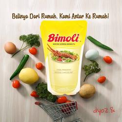 Bimoli Minyak Goreng Pouch 1 Liter - Jernih, Kelapa Sawit Berkualitas, Kaya Vitamin E & Omega 9 Untuk Aneka Masakan