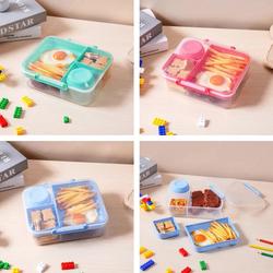 KOTAK BEKAL MAKAN TEMPAT MAKAN ATARU LUNCH BOX SEKOLAH KANTOR 3 SEKAT 2,15 LITER WADAH MAKANAN ADA TEMPAT SUP SOP ANAK SEKOLAH DEWASA KERJA BRANDED PREMIUM