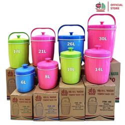 Termos Nasi 6L / 8L / 10L / 14L / 17L / 21L / 26L /30L / Rice Bucket / Termos Es / Ice Bucket / tempat nasi tebal isi foam