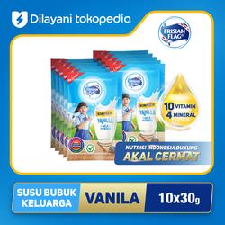 Frisian Flag Susu Bubuk Kompleta Vanila Sachet 10x30g