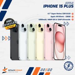 Apple iPhone 15 Plus 128GB 6.7" Super Retina XDR OLED Apple A16 Bionic New Garansi Resmi
