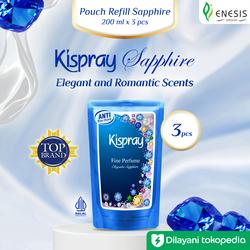 [PROMO Beli 3] Kispray Premium Pouch Refill - Pelicin, Pelembut, Pewangi Pakaian