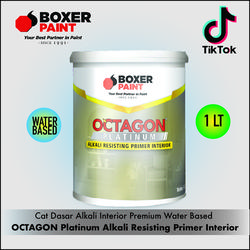 Cat Dasar Tembok Interior Premium OCTAGON Platinum Alkali Resisting Primer Interior (1 LT)