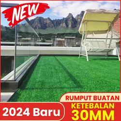 2M*3M  buatan Indoor outdoor 2M*1M - 30mm  plastik  buatan tidak berbahaya dan aman -Tangki ikan, dekorasi lantai dan dinding Green Hijau   halaman  rumah   turf   taman  rumah   sintetis   sintetis     sintetis rumput  sintetis  sepak  bola rumput  prope